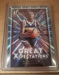 2022 Donruss Basketball Bones Hyland Great Expectations Blue Laser - Picture 1 of 2