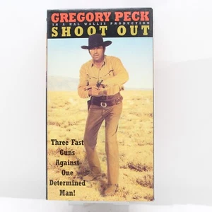 Shoot Out VHS Gregory Peck - Picture 1 of 3
