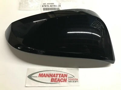 CUBIERTA ESPEJO RETROVISOR PASAJERO DERECHO TOYOTA 4RUNNER 14-24 218 ACTITUD NEGRO GENUINO Foto 1 de 2