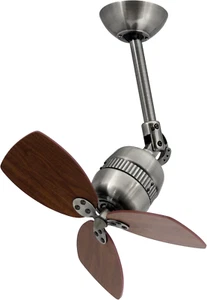Innovativer FN11156 Deckenventilator Toledo, Gehäusefarbe Zinn Antik, Flügelfarb - Bild 1 von 8