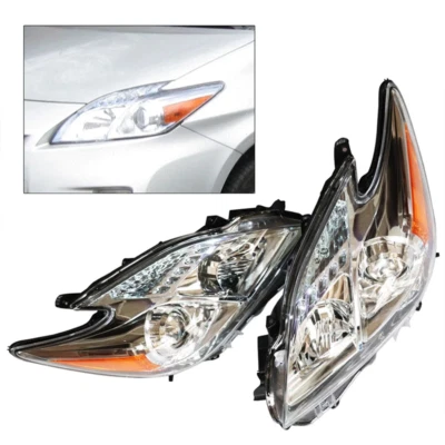 Conjunto halógeno faros laterales izquierdo y derecho Toyota Prius 2010-2011 Foto 1 de 4
