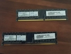 512 MB DDR2 667 64x8 Elexir. 2 Stück. - Bild 1 von 2