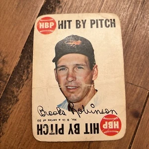 1968 Topps Spiel Brooks Robinson #9 Orioles HOF POOR (Füller) - Bild 1 von 2