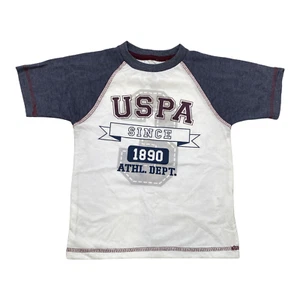 NEW U.S. Polo Assn. Boy's Short Sleeve T-Shirt Size 4T B76 - Picture 1 of 4