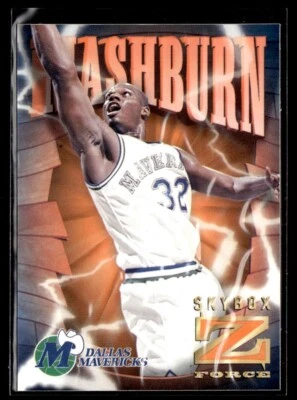 1996-97 SkyBox Z-Force Z-Cling Jamal Mashburn #20 Dallas Mavericks - Image 1 of 2