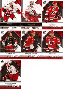 2008-09 UD Upper Deck SPGU Carolina Hurricanes Team Set mit RC's (7) - Bild 1 von 1