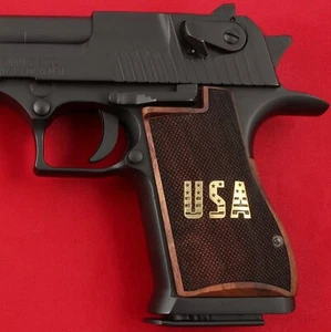 KSD Brand Desert Eagle 3,57/44/50 Cal Mark I & VII & XIX Walnut Grip - Picture 1 of 2