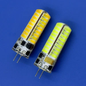 G4 Bi-Pin LED bulb DC12~24V 5W 72-5730SMD LED RV/Boat light Silicone White/Warm - Picture 1 of 5