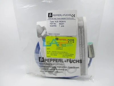 1PCS New For Pepperl+ Fuchs NJ5-18GM-N Proximity Sensor - Image 1 of 4