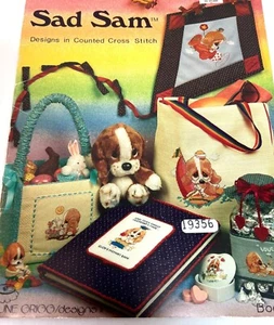 Sad Sam Designs In Counted Cross Stitch Book 31 By June Grigg Designs Inc - Picture 1 of 4