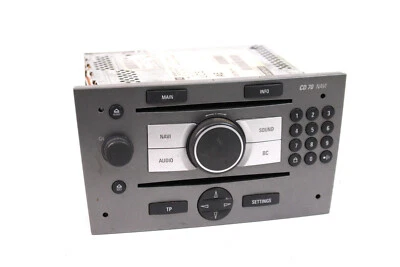 Opel Vectra C Signum Autoradio CD 70 Navi GM 383555646 13188465 Siemens no Code - Bild 1 von 3