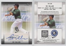 2017 Leaf Perfect Game National Showcase Black /50 AJ Miller #BA-AJM Auto