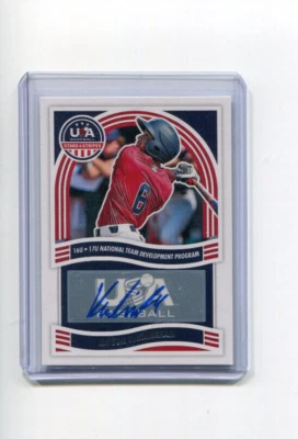 2024 Panini Stars and Stripes 16U 17U Team Autographs Kayson Cunningham Auto - Image 1 of 2