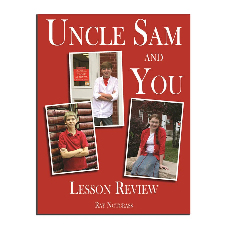 Notgrass UNCLE SAM And YOU Lesson Review Book - By Ray Notgrass - NEW! Foto 1 de 1