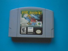 Rat Attack! (Nintendo 64 N64) Tested, 100% Authentic, Rare