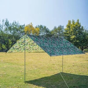 New Waterproof British Basha Emergency Tent Shelter Tent Fast 2023 Army P6d0 - Picture 1 of 12