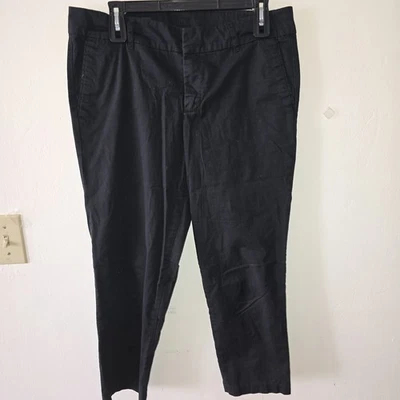 Kut from the Kloth Taylor Crop Trouser Black Womens Size 10  W 34 x L 24 - Image 1 of 4