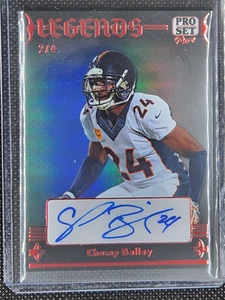 Juego Leaf Pro 2024 Pure Legends Champ Bailey #L-CB1 Sparkle Spectrum Red/4 COMO NUEVO - Imagen 1 de 2