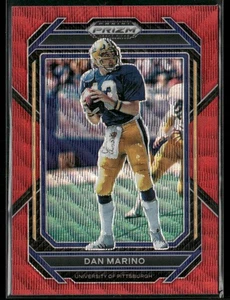 2023 Panini Prizm Draft Picks #23 Dan Marino Prizms Ruby Wave - Picture 1 of 2