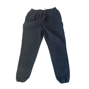 Vintage Columbia schwarz USA hergestellt Herren XL Fleece Jogginghose Jogginghose Hose Vintage - Bild 1 von 5