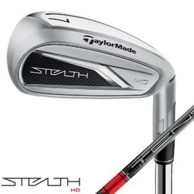 TaylorMade STEALTH HD IronSet 6-9 Pw 5p RH Tensei RED TM60 graphite Flex Stiff - Image 1 of 4