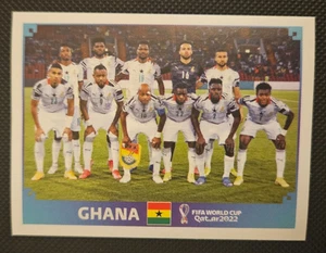 2022 Panini FIFA World Cup Qatar 2022 Stickers #GHA1 Ghana Team Shot! - Picture 1 of 2