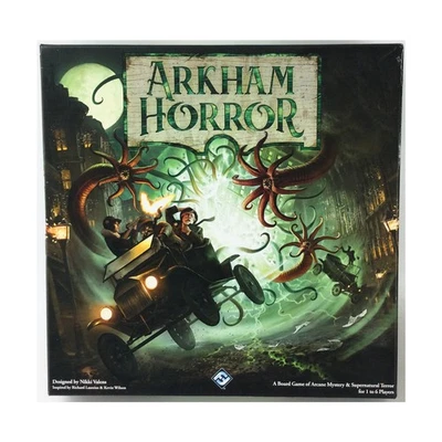FFG Juegos de Mesa Arkham Horror Collection #20 - Base + 3 Expansiones! Justo/En muy buen estado+ Foto 1 de 2