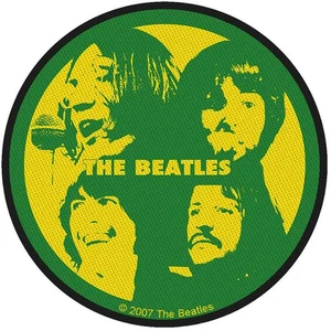 Parche The Beatles Let it Be Logotipo Banda Nuevo Oficial Verde Tejido Hierro en Tamaño 9cm - Imagen 1 de 1