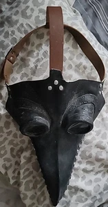 Handmade Steampunk Plague Doctor Costume Mask Halloween - Picture 1 of 3