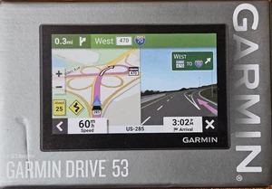 Garmin Drive 53 5 GPS Navigator with Touchscreen Map Updates and Alerts New! - Picture 1 of 1
