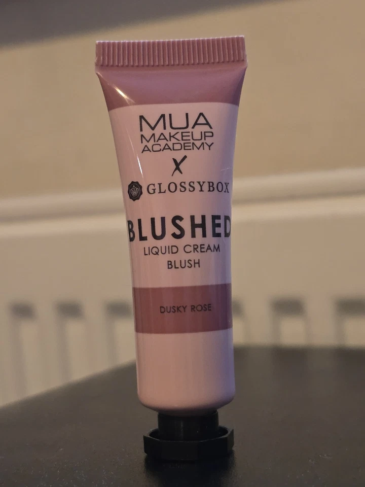 MUA X GLOSSYBOX Blush BLUSHED DUSKY ROSE Liquid Cream Blusher Cruelty Free Vegan - Image 1 of 1