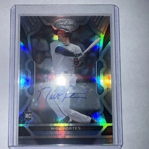 Nick Fortes 2022 Panini Chronicles Certified RC Rookie Auto Miami Marlins - Bild 1 von 2