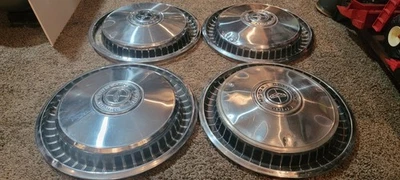 1971-1977 FORD F100 F150 F250 F350 TRUCK 15” HUBCAPS WHEEL SET Steel Wheel ￼ - Image 1 of 4