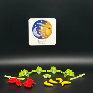 Lego Marke Ninjago Skreemer Kopfbedeckung Maske 19861pb01 Menge 4 mit Zubehör - Bild 1 von 11