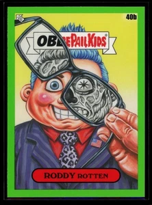 RODDY ROTTEN 2024 GPK Battle of the Bands Green Day Booger Green #40b - Picture 1 of 2