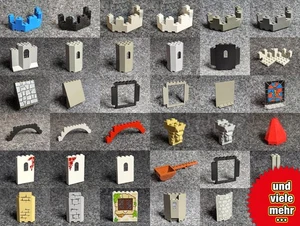 Lego große Teile für Ritter Burg - Turm Panel Spitze Dach Torbogen Panel Castle - Bild 1 von 41