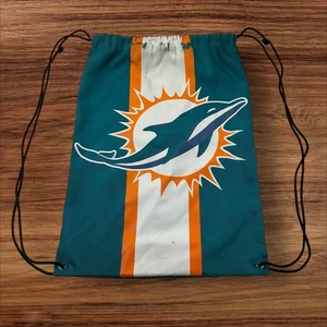 Miami Dolphins Kordelzug Rucksack Sack Pack Sport Reise - Bild 1 von 6