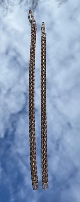 "Pulsera para hombre chapada en oro Bismark 6,5"" 7,6"" (unisex)" Foto 1 de 4