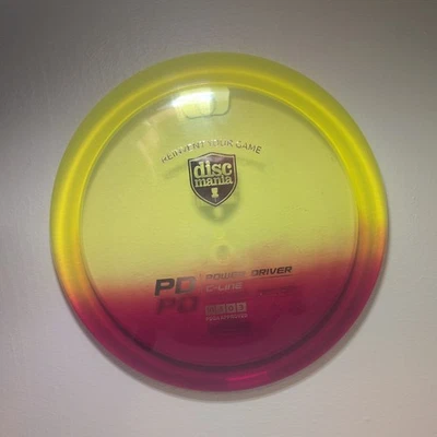 RARE Dip Dyed Red Yellow Simon Dye Gannon Dye Discmania C-Line PD 170g - Image 1 of 4