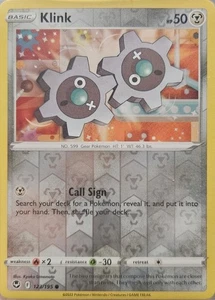 Klink 123/195 | Silver Tempest | Common Pokémon TCG NM Reverse Holo - Picture 1 of 1