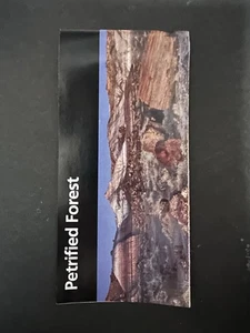Petrified Forest national Park Arizona map - Picture 1 of 3