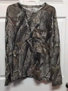 Outfitters  Ridge Mens  T  Shirt   Size  XL   Camo  Long Sleeve  Pocket  - Picture 1 of 5