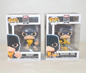 Funko Pop! Set Marvel 80 anni (Marvel Girl #5030 e Bestia #505) - Foto 1 di 5