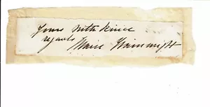 Amerikanische Bühnenschauspielerin MARIE WAINWRIGHT 19. Jahrhundert AUTOGRAMM - Bild 1 von 1
