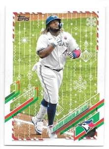 2021 Topps Walmart Baseball Holiday Parallel #HW146 Vladimir Guerrero Jr. - Picture 1 of 2