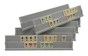 Steinberg-Rummy, Rommé, Okey Set, Brettspiel aus Kunststoff (bis zu 6 Spieler) - Bild 1 von 3