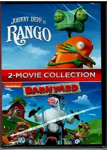 Rango & Barnyard 2 - DVD & Artwork Only–Case Opt. Below - Image 1 of 1