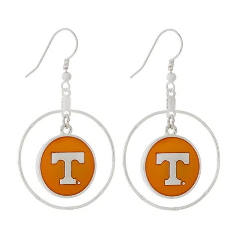 New Tennessee Volunteers Earrings, Fish Hook,NCAA,Gift for Her Mom Cover
