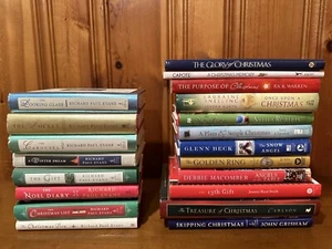 Lot of 20 Hardback Books Mostly Christmas Richard Paul Evans Debbie Macomber Etc - Bild 1 von 1