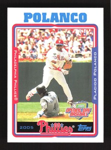 2005 Topps Opening Day #2 Placido Polanco Blue Foil